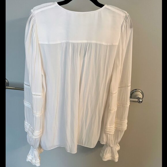 Ramy Brook Finn Blouse in Ivory (Size S) - Picture 4 of 6